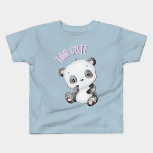 Smart Cookie I'm Cute and I know it Sweet little panda cute baby outfit Kids T-Shirt